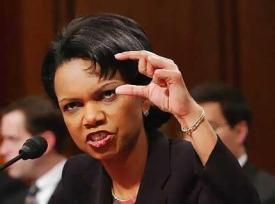 condi rice demonstrates remaining US credibility