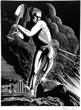 Workers of the World Unite -- Rockwell Kent
