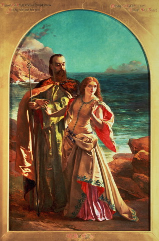 Prospero and Miranda--William Maw Egley