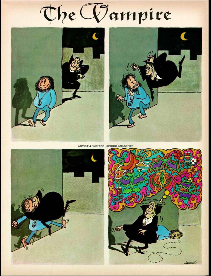 sergio aragones. the vampire. 001