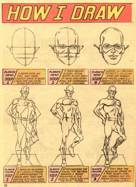 carmine infantino. how i draw the flash. 001