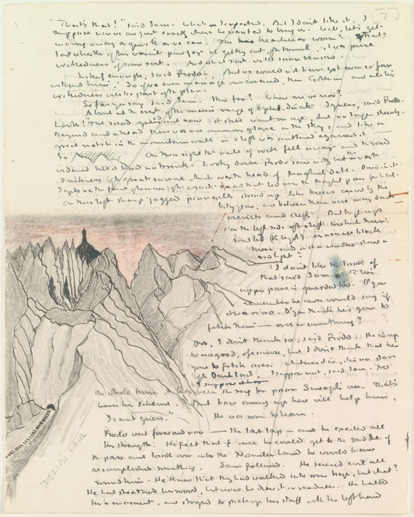 tolkien manuscript