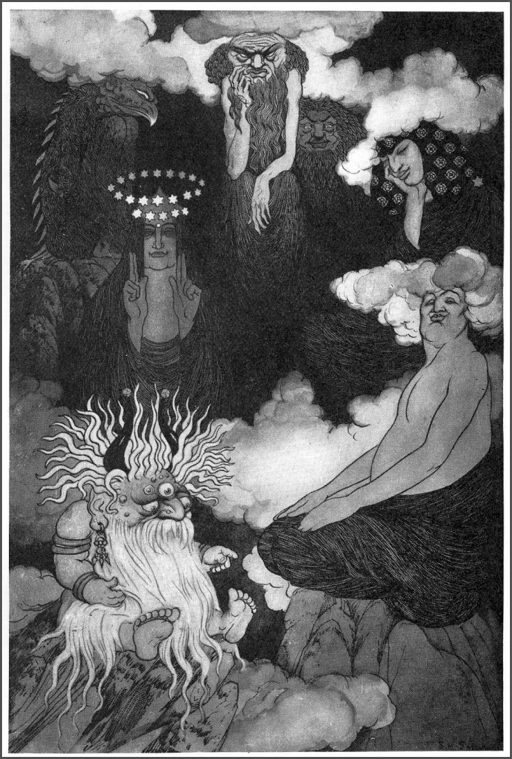 sidney sime time and gods Lo! The Gods!