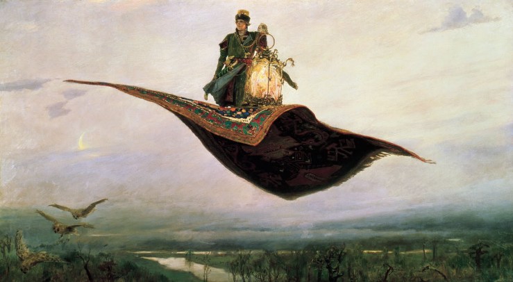 Viktor Mikhailovich Vasnetsov Flying Carpet