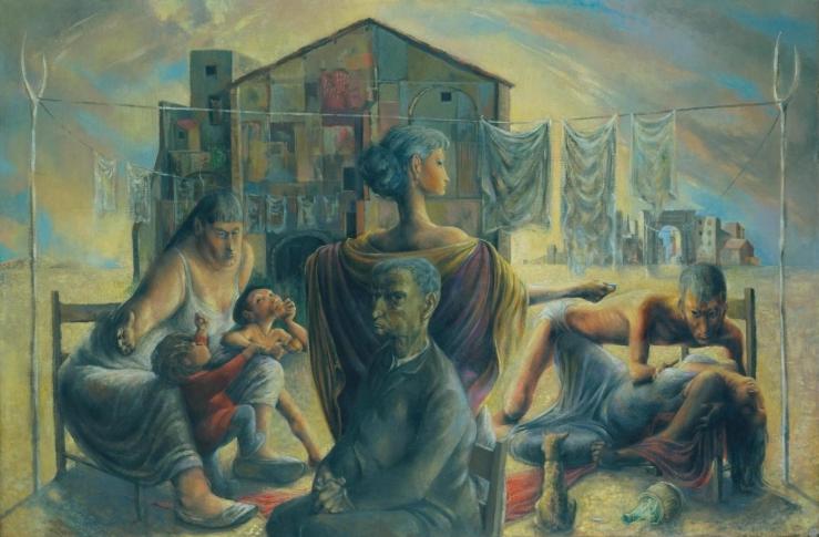 The Captive Seven 1949-50 Michael Ayrton 1921-1975 Presented by the Friends of the Tate Gallery 1990 http://www.tate.org.uk/art/work/T05854