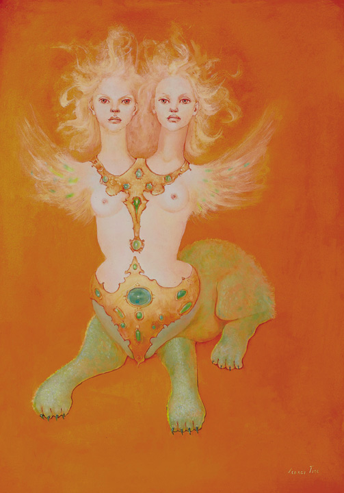 Leonor-Fini-Dithyrambe-Oil