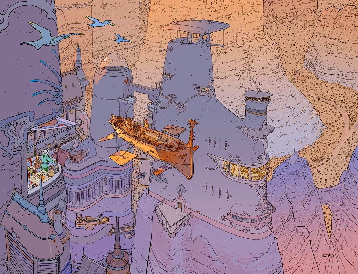 Voyage d'Hermès — Moebius – Biblioklept
