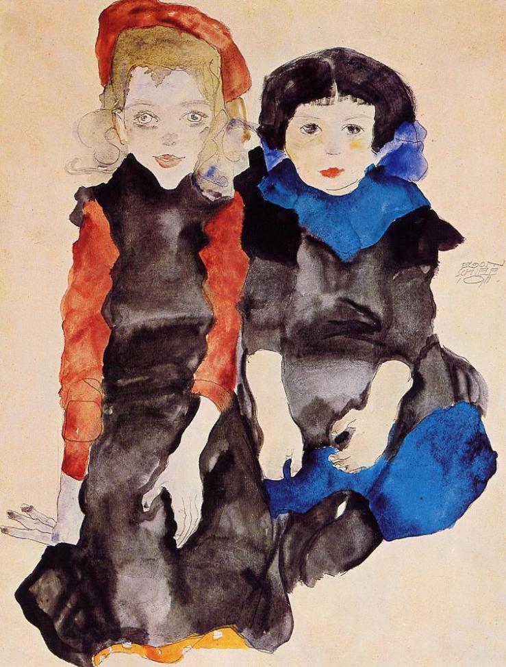 two-little-girls-1911