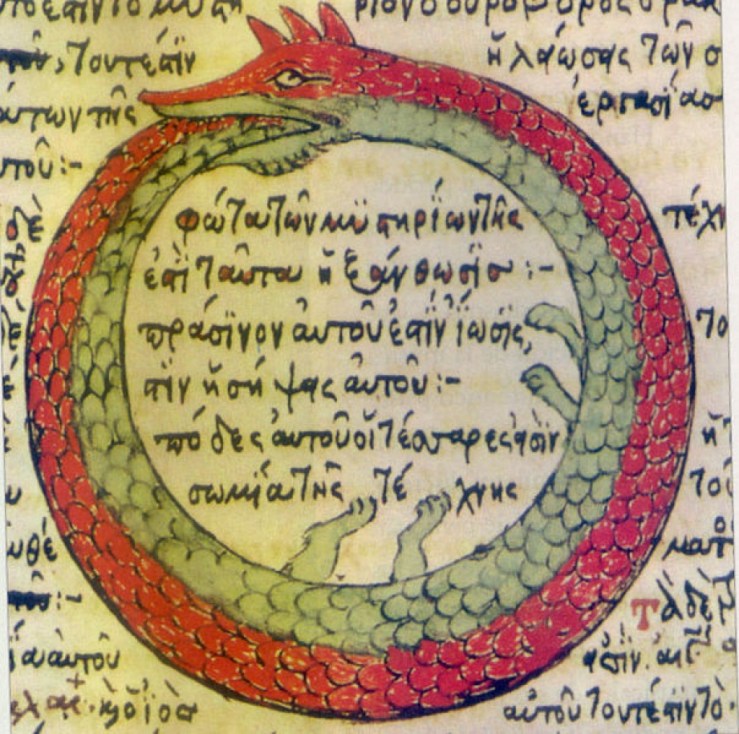 Ouroboros, Codex Parisinus, 1478
