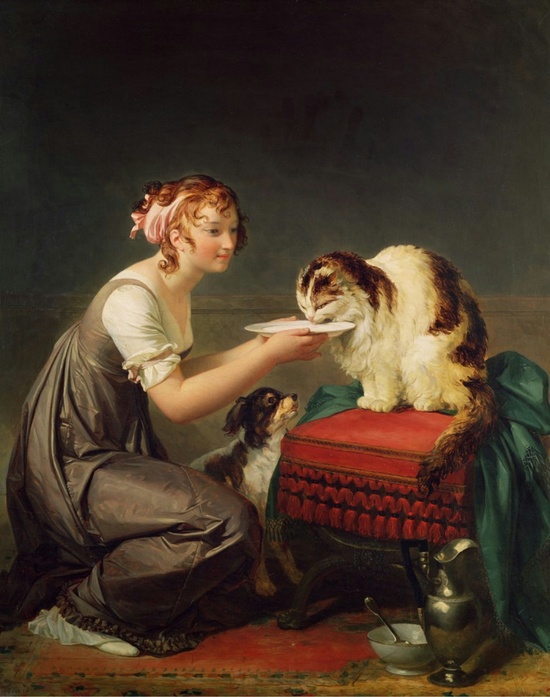 le-dejeuner-du-chat-the-cats-lunch-oil-painting-marguerite-gerardmusee-fragonard-grasse-france