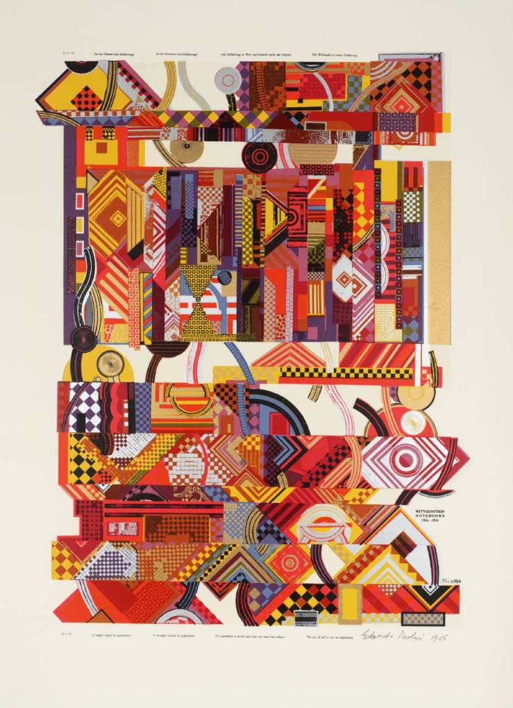 Experience 1964 by Sir Eduardo Paolozzi 1924-2005