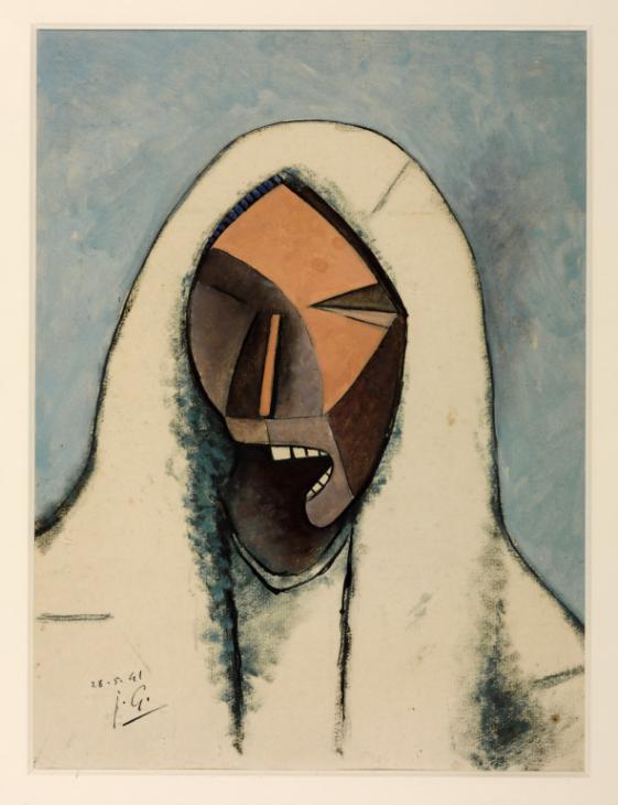 Screaming Head with a White Veil 1941 Julio Gonz?lez 1876-1942 Presented by Mme Roberta Gonzalez-Richard, the artist's niece 1972 http://www.tate.org.uk/art/work/T01631