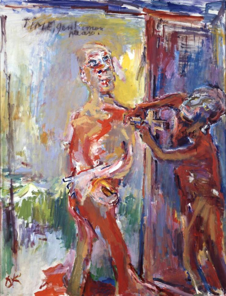 Time, Gentlemen Please 1971-2 Oskar Kokoschka 1886-1980 Purchased 1986 http://www.tate.org.uk/art/work/T04876
