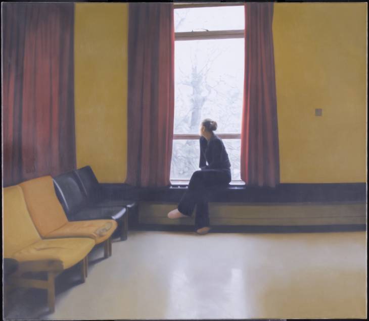 Woman at a Window 2 2003 by Paul Winstanley born 1954