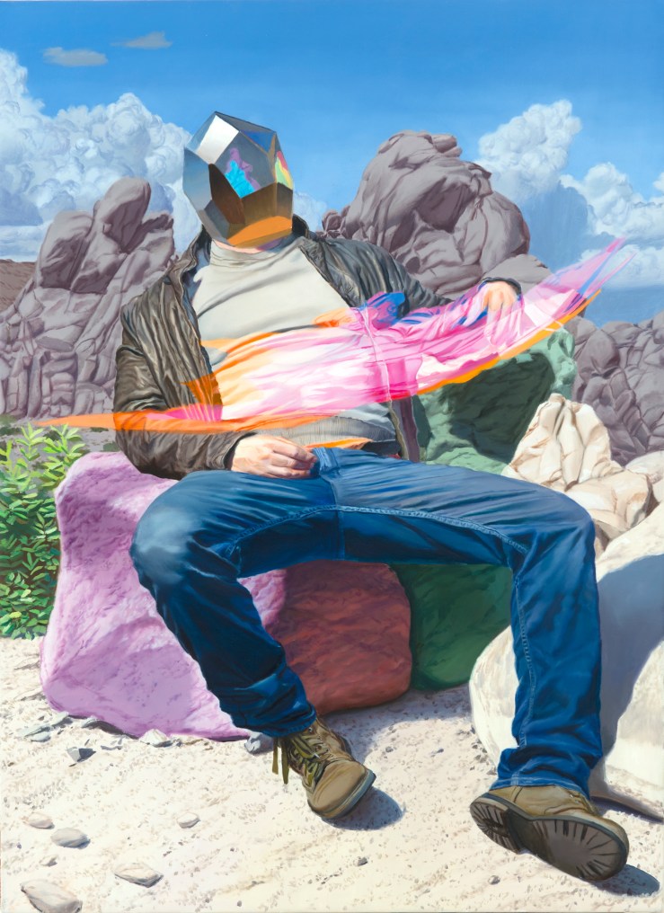 JeanPierre_Roy_The_Sultan_and_the_Strange_Loop_2016_oil_on_linen_56_x_40_cm_22_x_16_in_3000