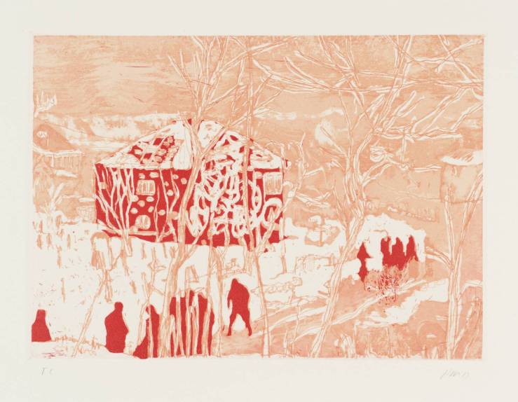 Red House 1996 by Peter Doig born 1959