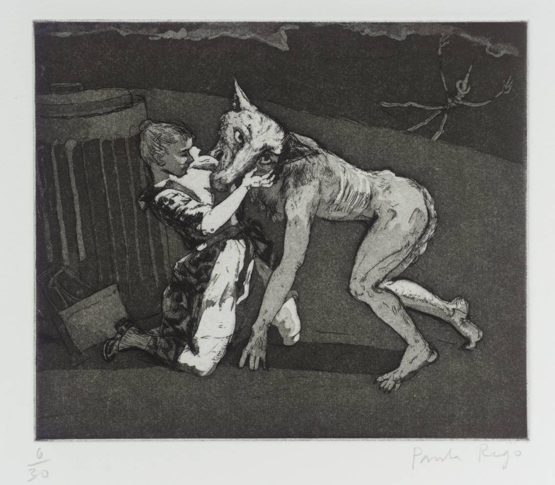 Him 1996 by Paula Rego born 1935