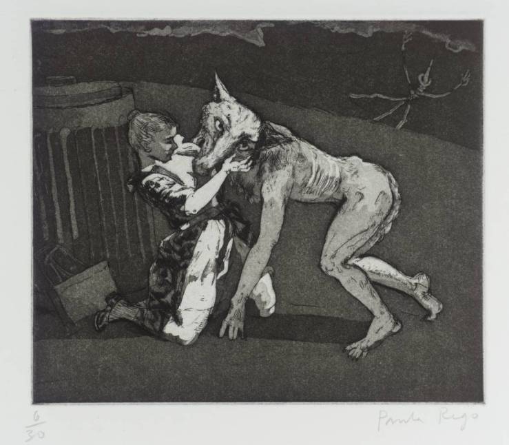 Him 1996 by Paula Rego born 1935