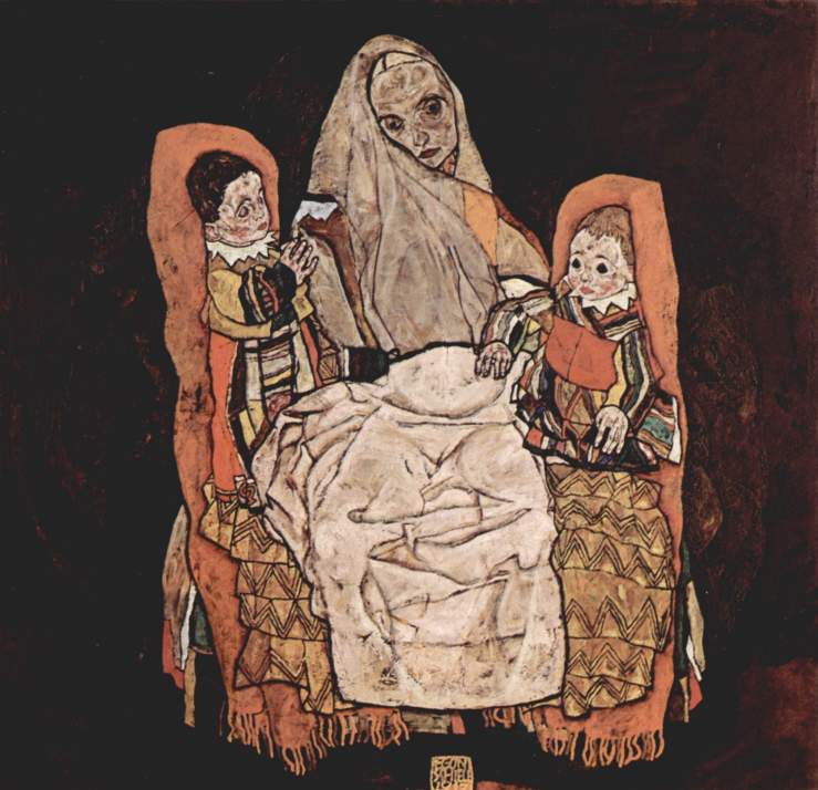 mother-with-two-children-1917