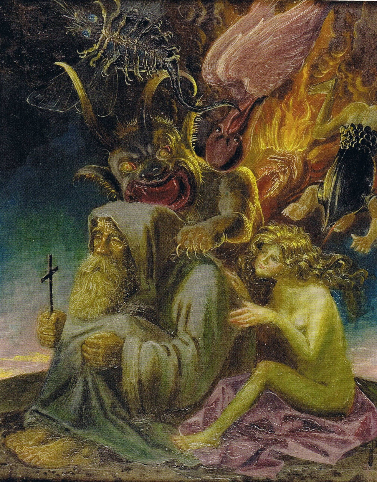 Otto Dix (1891-1969), 'La tentazione di sant'Antonio II', 1940