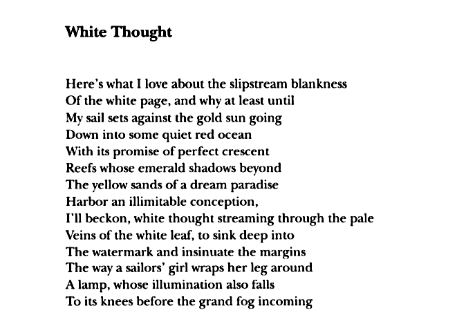 white thought