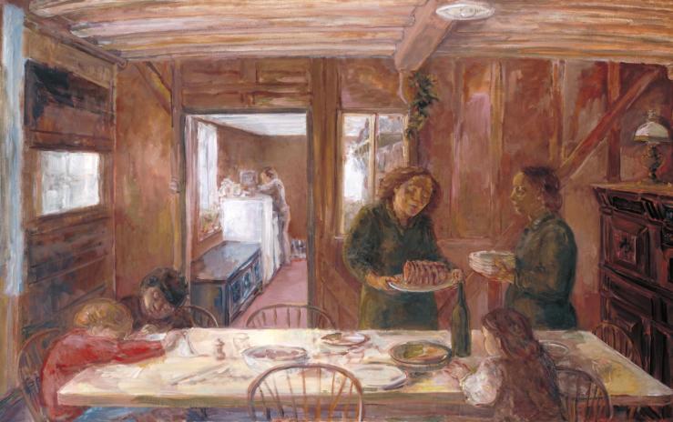 Sunday 1985-9 by John Lessore born 1939