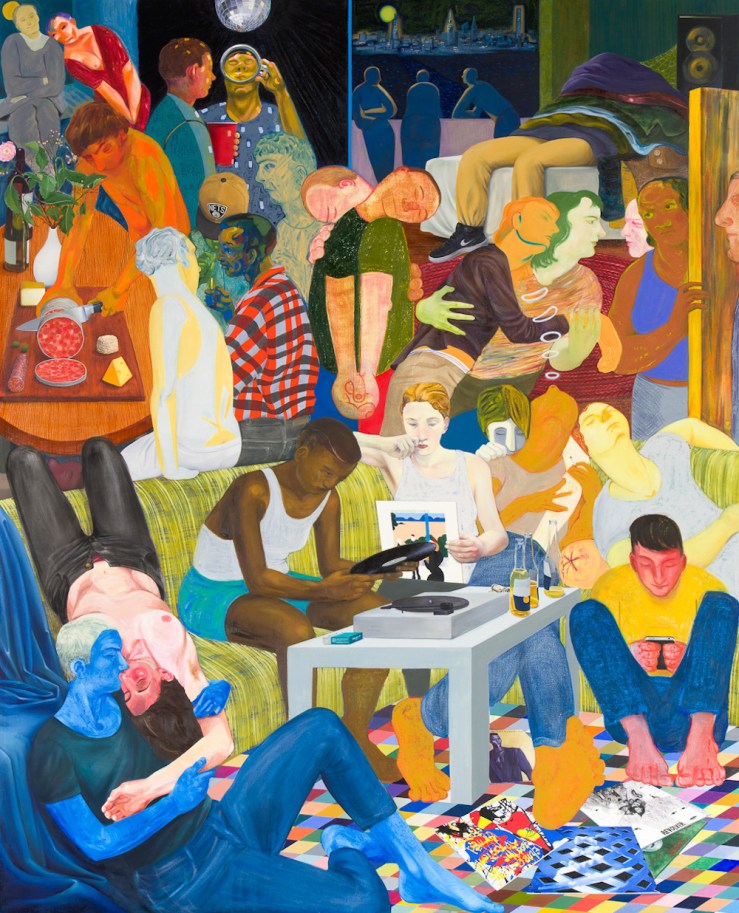 nicole-eisenman-another-green-world-2015-oil-on-canvas-128-x-106-inches