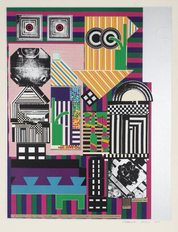 Artificial Sun 1964 by Sir Eduardo Paolozzi 1924-2005