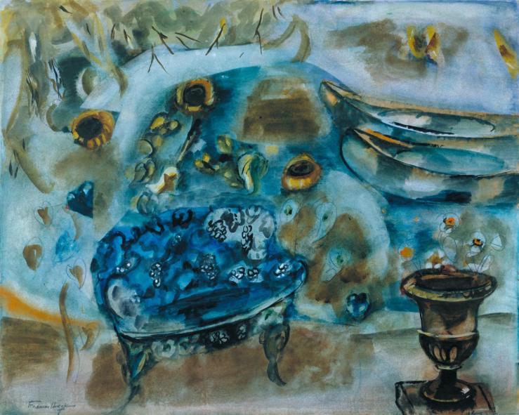 The Lake c.1930-5 by Frances Hodgkins 1869-1947