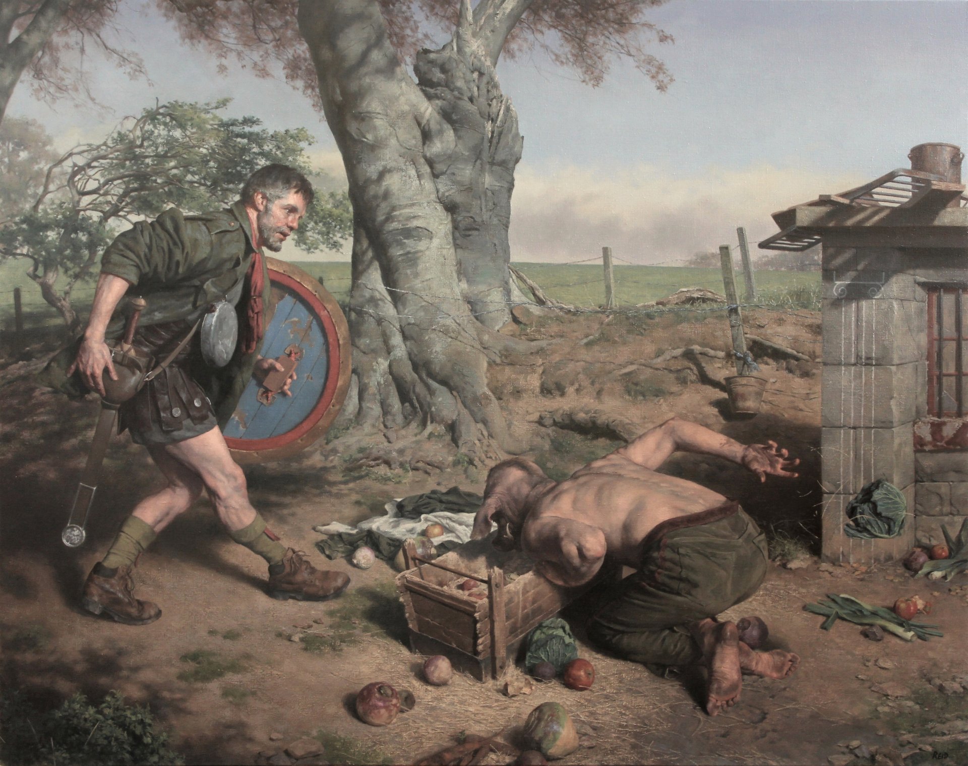 OdysseusontheIslandofCirce2C20172Coiloncanvas2C95x120cm