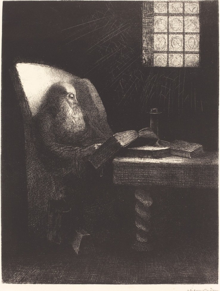 odilon-redon-le-liseur-the-reader-1892