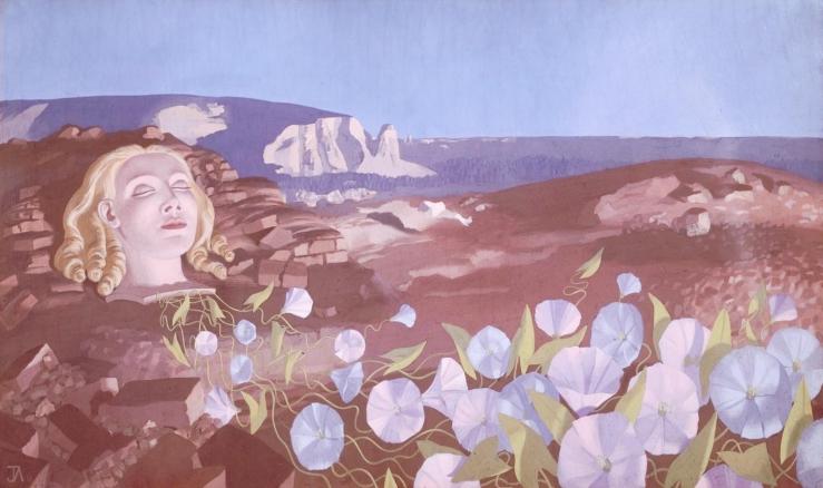 Dreaming Head 1938 by John Armstrong 1893-1973