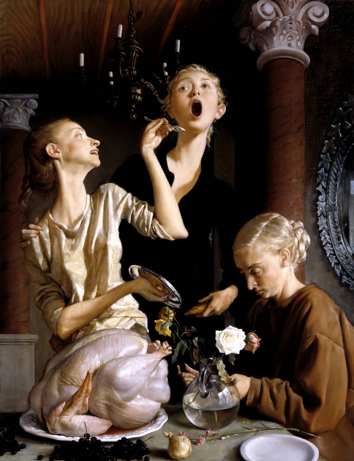 Thanksgiving 2003 by John Currin born 1962