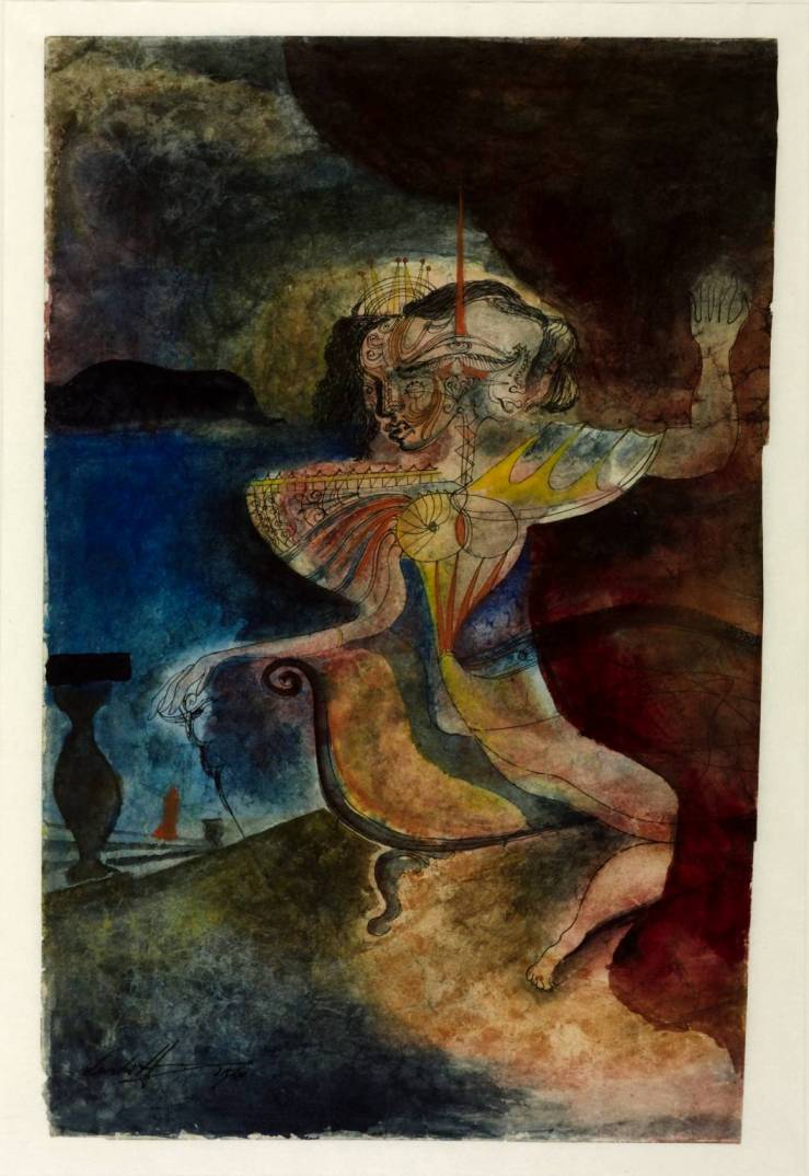 The Courtesan 1941 by Leslie Hurry 1909-1978