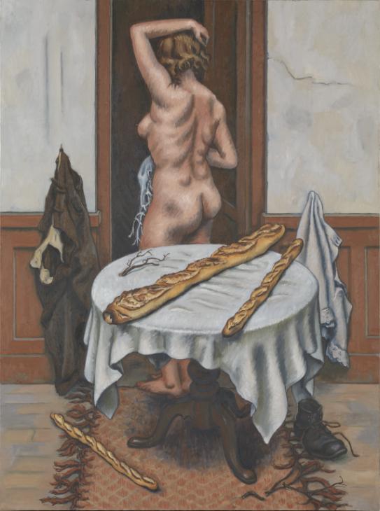 Nude with Loaves 1952 by Jean H?lion 1904-1987