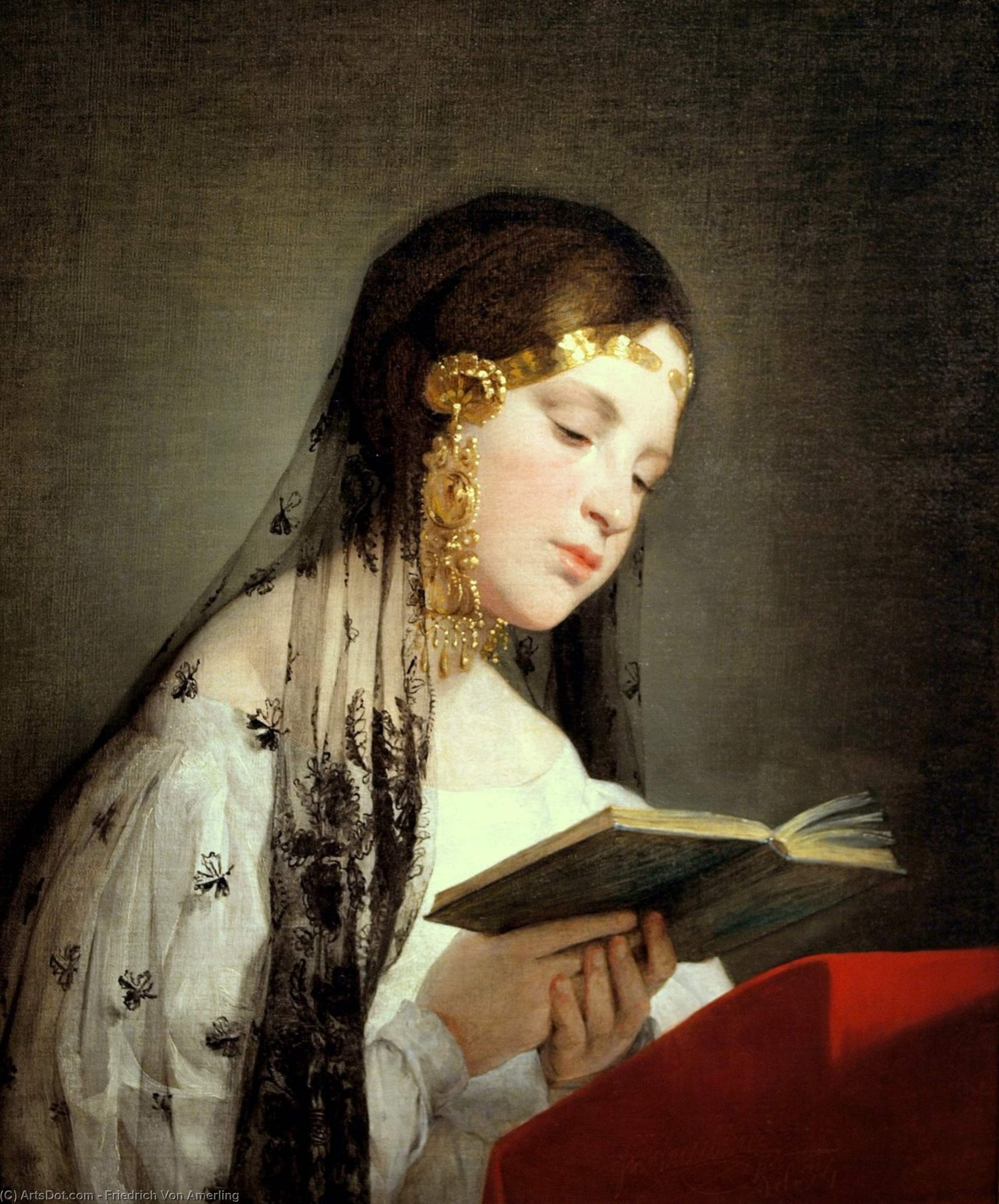 friedrich_von_amerling-reading_girl