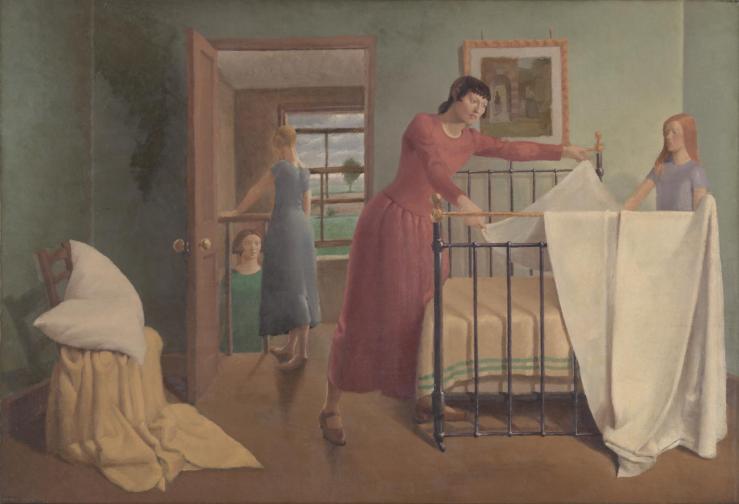 Any Morning exhibited 1929 by Margaret Barker 1907-2003