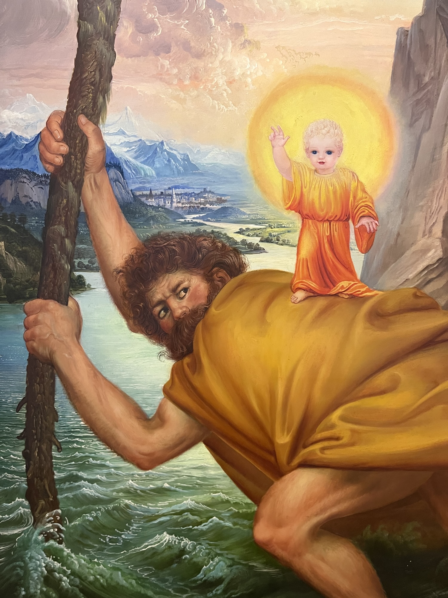 Saint Christopher (Detail) — Otto Dix – Biblioklept